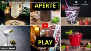 Você irá aprender como preparar vários tipos de Drinks e coquetéis bebidas diferente inédito que não é tão comum ser servido em festas e Bares.